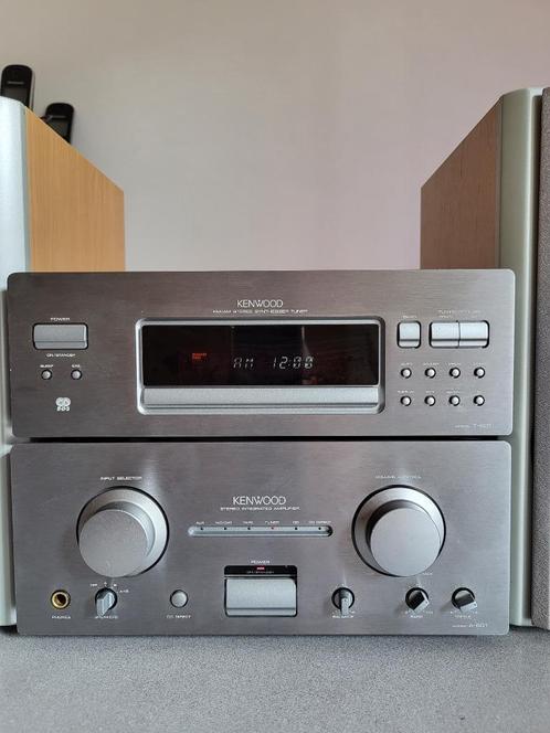 Micro chaine Kenwood série 601 + enceintes Yamaha NX-E800, Audio, Tv en Foto, Stereoketens, Zo goed als nieuw, Tuner of Radio
