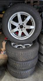 Originele velgen + winterbanden mercedes GLK, Ophalen, Gebruikt, Velg(en), 17 inch