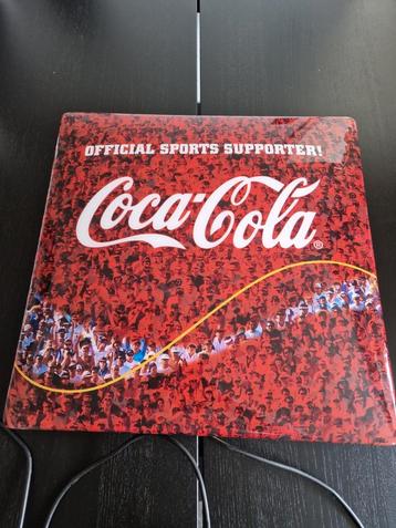 Lichtbak lichtpaneel reclame coca cola