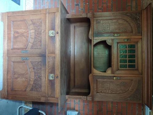 Prachtige antieke buffetkast, Huis en Inrichting, Kasten | Buffetkasten, Gebruikt, 200 cm of meer, 100 tot 150 cm, 50 tot 75 cm