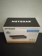 NETGEAR GS108E – 8x Gigabit Smart Switch – Stil & Krachtig, Ophalen of Verzenden, Zo goed als nieuw