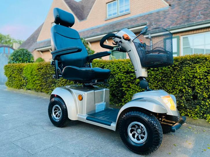 Vermeiren Ceres 4 Deluxe Scootmobiel - Invalide scooter top, Diversen, Rolstoelen, Zo goed als nieuw, Elektrische rolstoel, Inklapbaar