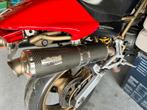 DAM Set hoge uitlaten (custom) carbon voor Ducati Monster, Gebruikt
