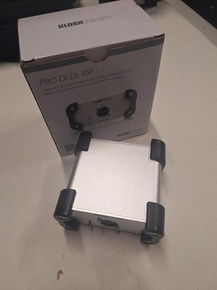 Klark Teknik pro DI 10p, Audio, Tv en Foto, Professionele apparaten, Zo goed als nieuw, Audio, Ophalen