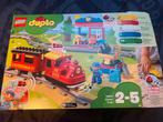 Lego 10874 duplo stoomtrein compleet met doos en brochure, Ophalen, Zo goed als nieuw, Duplo