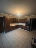 Eiken keuken, Huis en Inrichting, Ophalen, Gebruikt, Bruin, Hoekkeuken