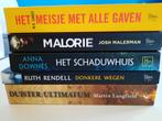 5 Thrillers voor 20 euro, Livres, Thrillers, Comme neuf, Enlèvement ou Envoi