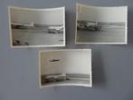 1950,s 3 foto,s Sabena vliegtuigen op Tarmac luchtvaart, 1940 tot 1960, Foto, Zo goed als nieuw, Verzenden