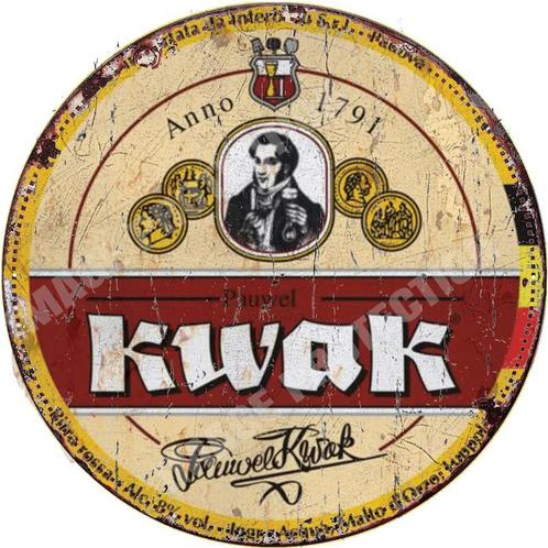 Reclamebord vintage Kwak - mancave poolhouse nieuw, Verzamelen, Biermerken, Nieuw, Ophalen of Verzenden
