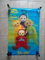 Poster vintage des Teletubbies, Utilisé, Enlèvement ou Envoi