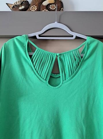 Green Ice, groen shirt, knappe rug, xxl, katoen beschikbaar voor biedingen