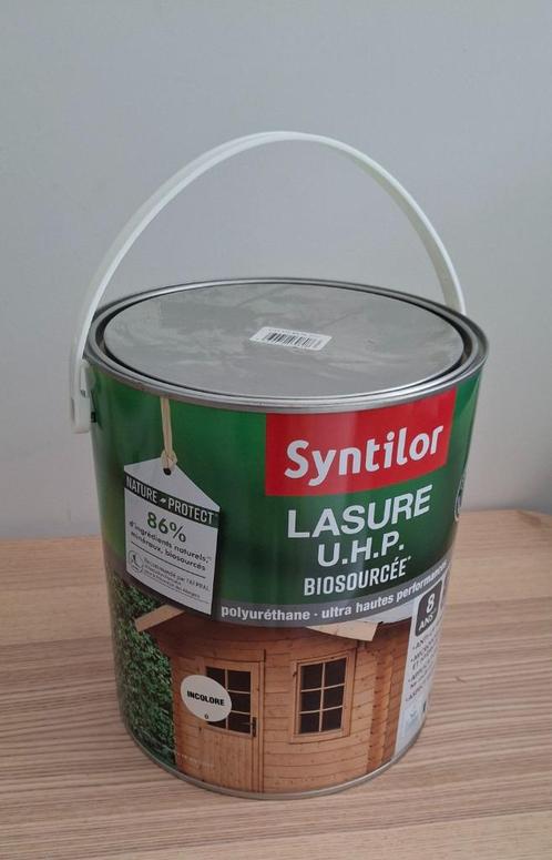 SYNTILOR LAZURE UHP BIOSOURCED 5l KLEURLOOS, Tuin en Terras, Overige Tuin en Terras, Nieuw, Ophalen