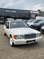 Mercedes // 190E // 2.0 benzine // LPG-GAS, Automaat, Leder en Stof, Wit, Bedrijf