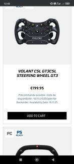 FANATEC VOLANT CSL GT3 QR2 LITE VOOR XBOX PLAYSTATION EN PC, Games en Spelcomputers, Ophalen of Verzenden