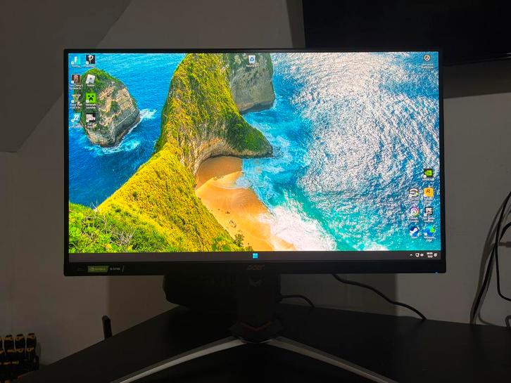 Acer Nitro XV273X 27 pouces, Informatique & Logiciels, Moniteurs, Comme neuf, 201 Hz ou plus, DisplayPort, HDMI, Thunderbolt, Gaming