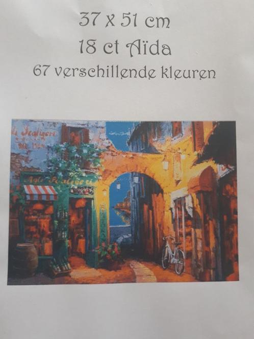 kruissteekpakket nr 80, Hobby en Vrije tijd, Borduren en Borduurmachines, Nieuw, Borduurpakket, Handborduren, Ophalen of Verzenden
