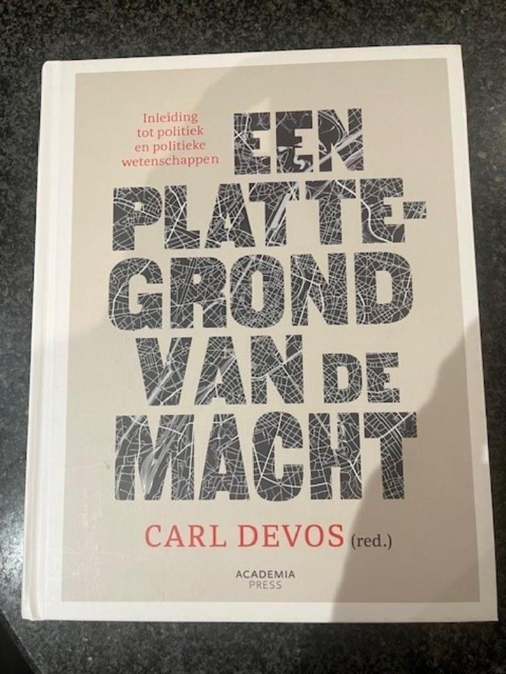 studieboek platte grond van de macht, Boeken, Studieboeken en Cursussen, Zo goed als nieuw, Hogeschool, Ophalen of Verzenden