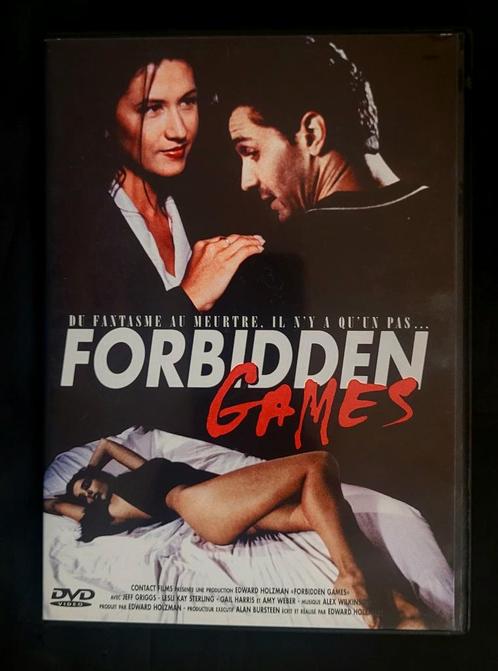 DVD du film Forbidden games - Thriller érotique, Cd's en Dvd's, Dvd's | Thrillers en Misdaad, Zo goed als nieuw, Ophalen of Verzenden
