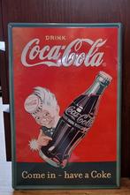 Coca cola reclamebord, Verzamelen, Ophalen, Zo goed als nieuw, Reclamebord