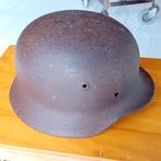 Casque allemand M40 WW2, Collections, Enlèvement ou Envoi, Armée de terre, Casque ou Béret