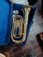 instrumenten, Muziek en Instrumenten, Blaasinstrumenten | Tuba's, Ophalen, Gebruikt, Overige typen, Met koffer of draagtas