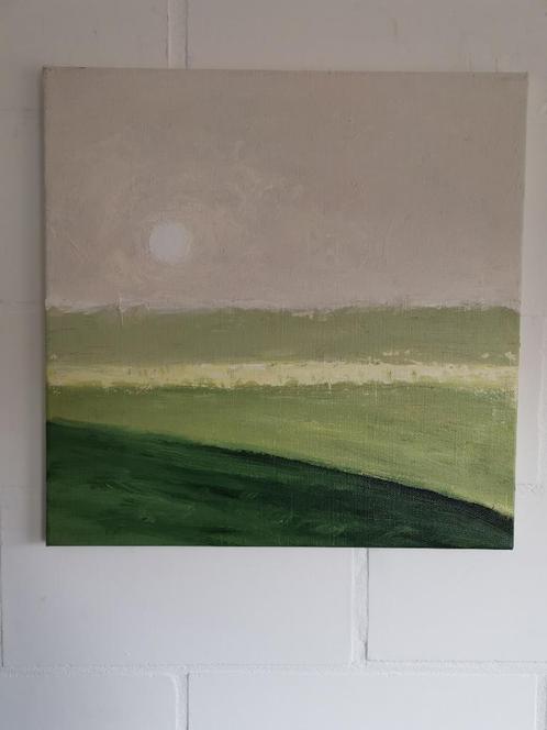 Ochtendnevel - Acryl op doek, Antiek en Kunst, Kunst | Schilderijen | Modern, Ophalen