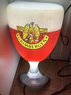 Grimbergen reclameglas, Verzamelen, Ophalen, Zo goed als nieuw, Reclamebord, Plaat of Schild, Overige merken