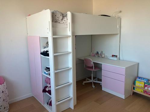 Complete IKEA SMÅSTAD Hoogslaper Set – Topstaat!, Kinderen en Baby's, Kinderkamer | Stapelbedden en Hoogslapers, Zo goed als nieuw