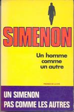 Simenon == Un homme comme un autre, Simenon, Utilisé, Enlèvement ou Envoi