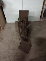 oude weegschaal met gewichten, Enlèvement, Utilisé, Autres types, 50 à 100 kg