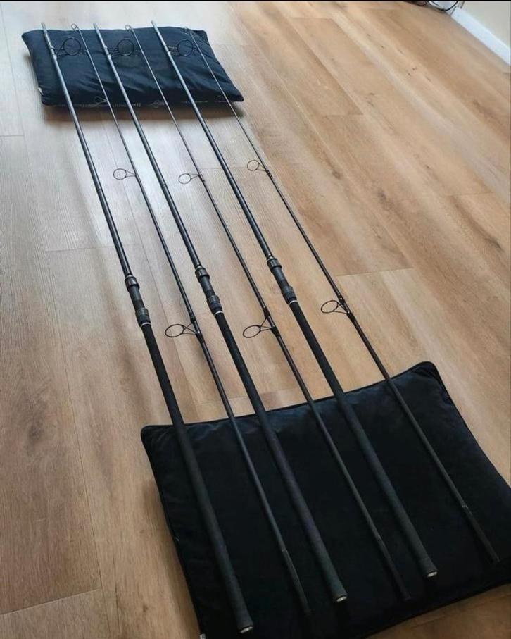 Korda Kaizen Platinum Rods 12ft 3lb Werphengel, Watersport en Boten, Hengelsport | Karpervissen, Zo goed als nieuw, Werphengel