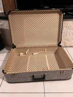 Valises de voyage 3 pièces vintage, grand format gris, Enlèvement ou Envoi, Autres types
