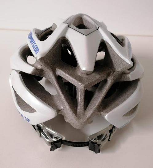 Witte fietshelm, S (52-55 cm), Fietsen en Brommers, Fietsaccessoires | Fietshelmen, Zo goed als nieuw, S, Ophalen of Verzenden