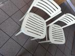 2 stoelen, Gebruikt, Twee, Wit, Ophalen
