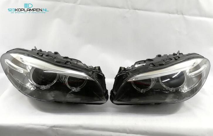 BMW 5 Serie LCi F10 F11 Xenon LED koplamp koplampen, Auto-onderdelen, Verlichting, BMW, Gebruikt, Herkomst onderdeel bekend, Verzenden