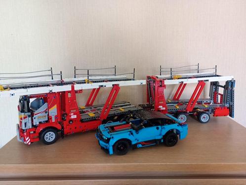 Lego Technic 42098 autotransporter, Kinderen en Baby's, Speelgoed | Duplo en Lego, Zo goed als nieuw, Lego, Ophalen of Verzenden