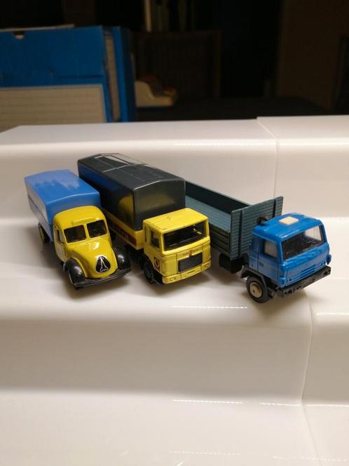 3 camions MAN, Magirus et Tatra, Hobby & Loisirs créatifs, Voitures miniatures | 1:87, Enlèvement ou Envoi