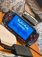 Psp (jailbreak) +-20.000games, Games en Spelcomputers, Spelcomputers | Sony PSP, Met games, Zwart, Refurbished, Ophalen of Verzenden
