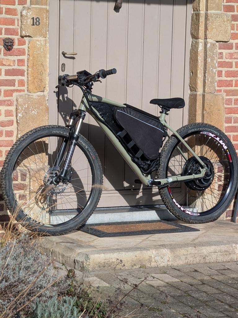 Ebike conversion (100km/uur), Ophalen