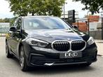 BMW 116dA LED Carplay Zetelverw Sportzetels 1JGarantie, Automaat, 1 Reeks, Leder en Stof, Zwart