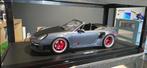 Porsche 911 (997) LB-Works grijs 1:18 GT-Spirit, Ophalen of Verzenden, Nieuw, Auto, Overige merken