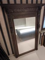 Grote antieke houten spiegel, Antiquités & Art, Antiquités | Miroirs, Enlèvement