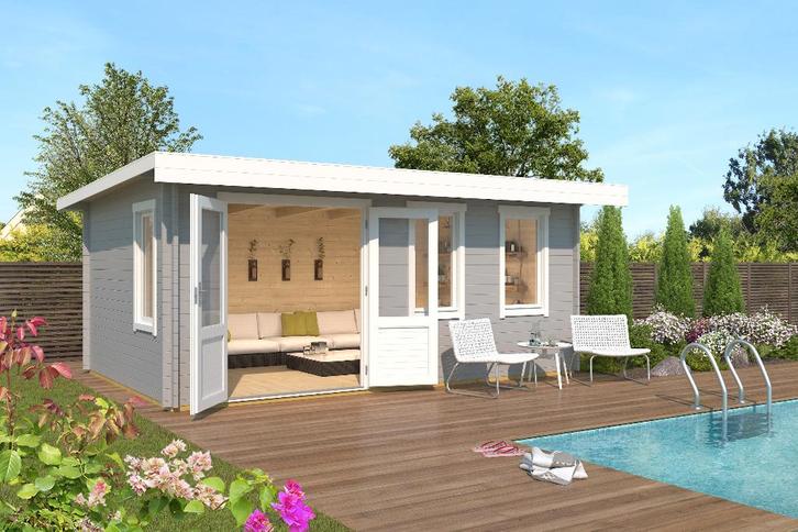 NOUVELLE cabane en rondins Baruda 53, Hobby & Loisirs créatifs, Hobby & Loisirs Autre, Neuf, Envoi