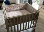 Babypark inclusief linnen, Ophalen, Gebruikt, Rechthoekig, In hoogte verstelbaar