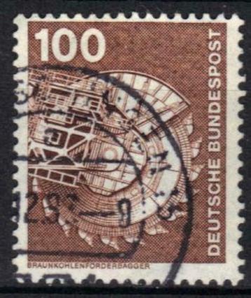 Duitsland Bundespost 1975-1976 - Yvert 703 - Industrie (ST)