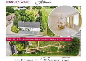 Maison à vendre à Bienne-Lez-Happart, 3 chambres beschikbaar voor biedingen