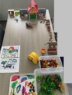 Playmobil lot boerderij+melkkar+extra spullen, Ophalen, Zo goed als nieuw, Los Playmobil