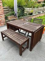 Gratis ikea tuinstel - heeft reparatie nosig, Tuin en Terras, Ophalen, 4 zitplaatsen, Gebruikt, Bank