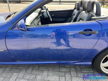 MERCEDES SLK R170 Blauw 352 links deur 1996-2004 beschikbaar voor biedingen