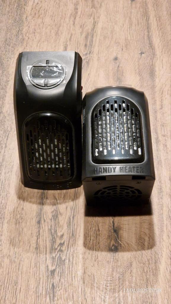 Mini-kachels 370W met instelbare temperatuur en timer, Doe-het-zelf en Bouw, Verwarming en Radiatoren, Nieuw, Kachel, 200 tot 500 watt